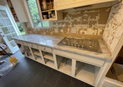 Quartzite kitchen countertop, Yolanda Ave, Tarzana
