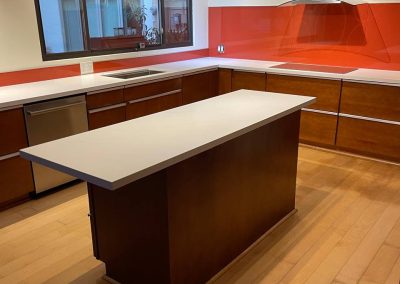 Quartz kitchen countertop, Jessen Dr, La Canada