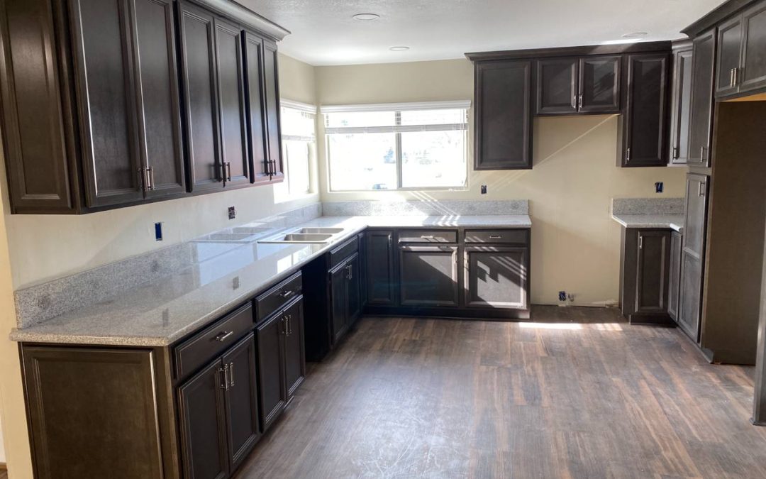 Granite kitchen countertop, Saticoy St, North Hollywood