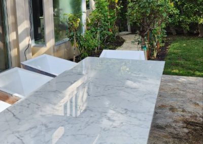 Porcelain table top, Lake Lindero Dr, Agoura Hills