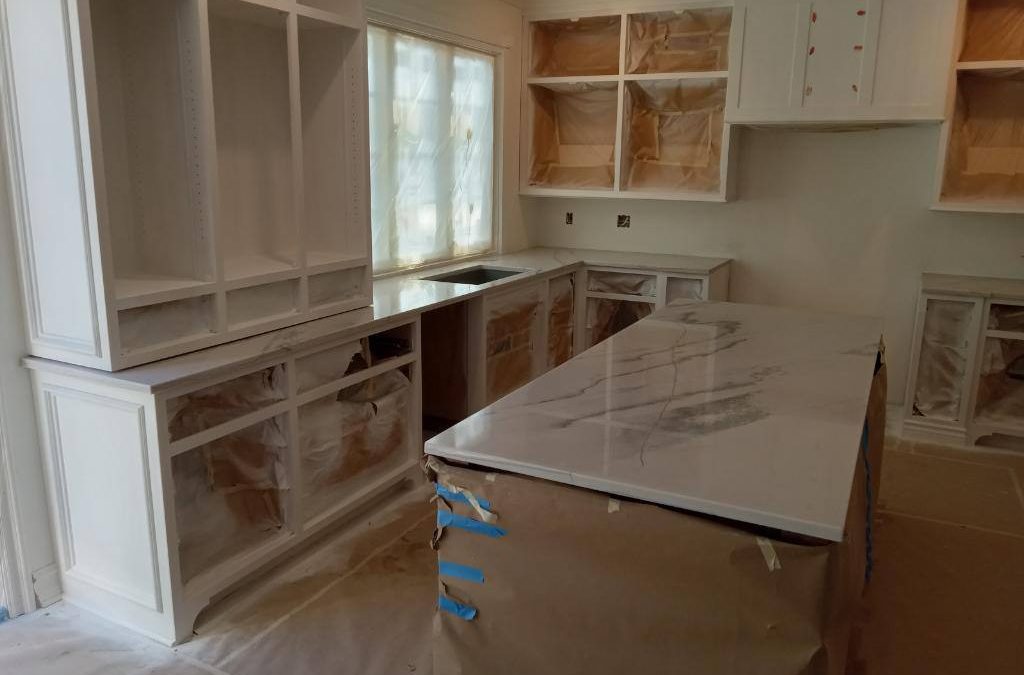 Quartzite kitchen countertop, Pierce St, Ventura