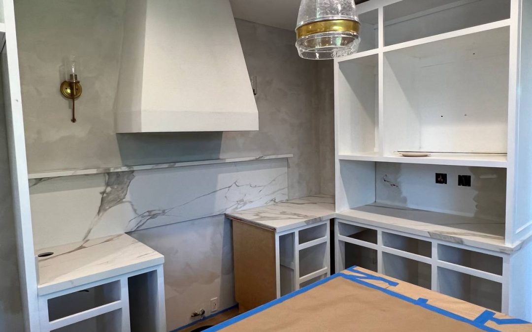 Porcelain kitchen countertop, Broadview Dr, Moorpark