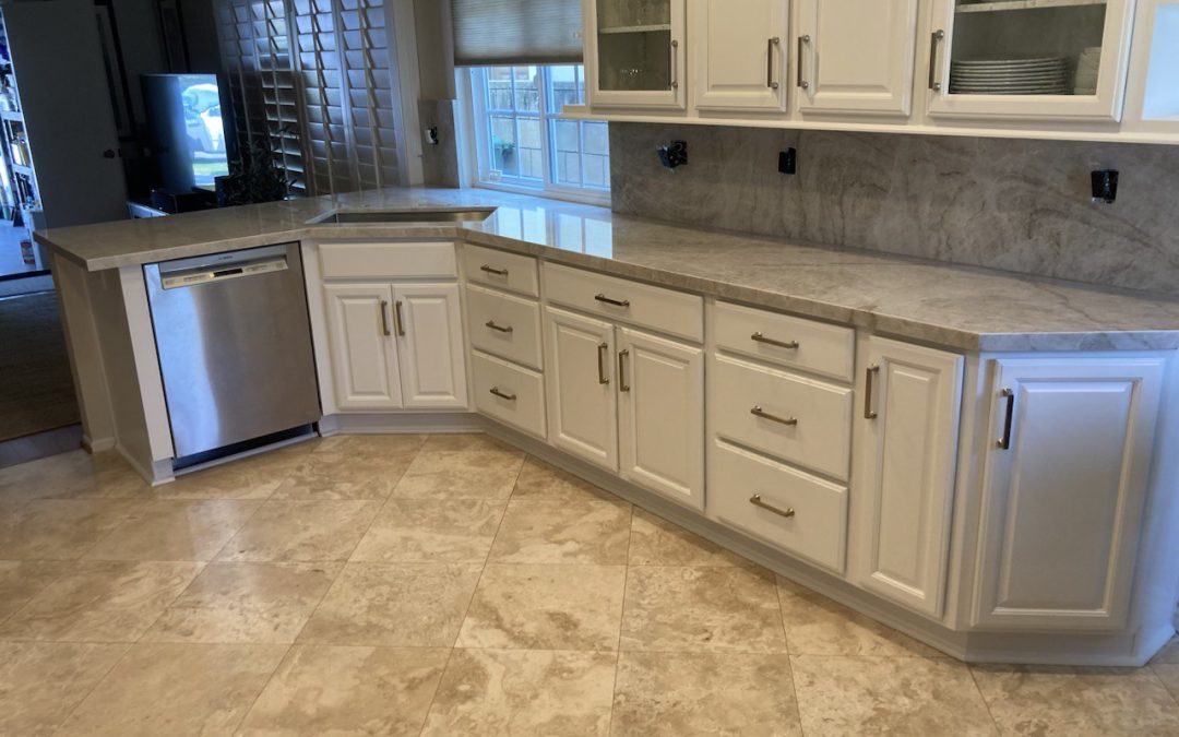 Quartzite kitchen countertop, Alderbrook St, Moorpark