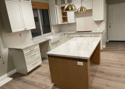Quartzite kitchen countertop, Via Camino, Thousand Oaks