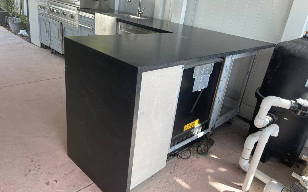 Granite BBQ top, Willis Ave, Sherman Oaks