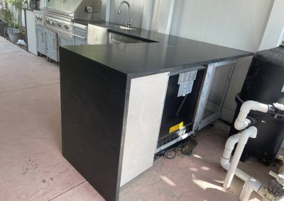 Granite BBQ top, Willis Ave, Sherman Oaks