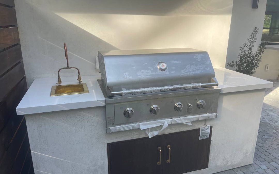 Quartz BBQ top, Via Cayente, Goleta