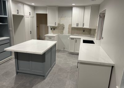 Quartz kitchen countertop, Calle Estepa, Thousand Oaks