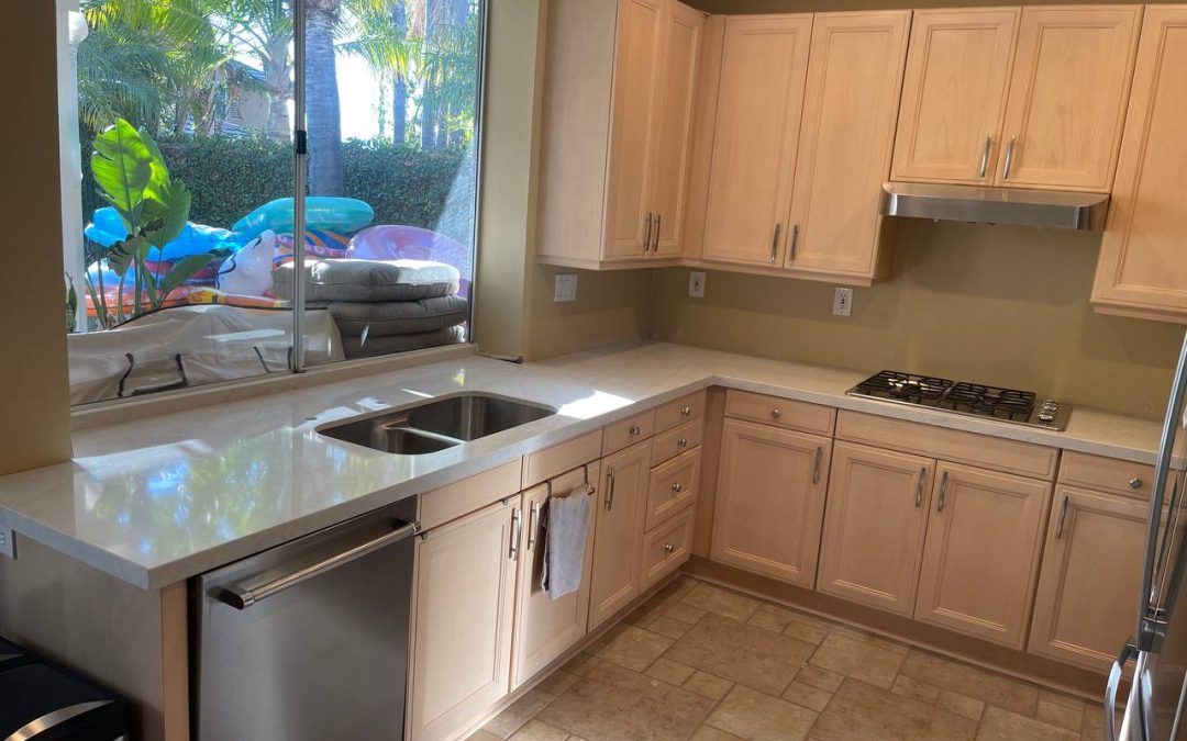 Quartz kitchen countertop, Anzio Way, Oak Park
