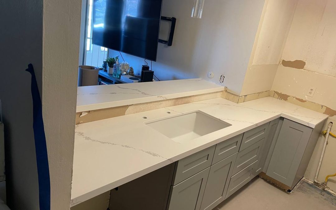 Quartz countertop, Heywood St, Simi Valley