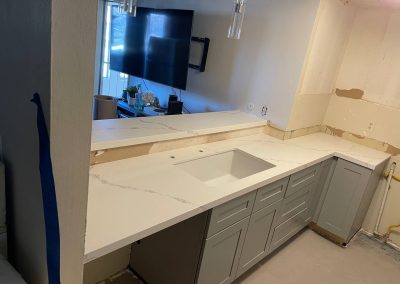 Quartz countertop, Heywood St, Simi Valley