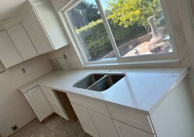 Quartz kitchen countertop, Aries St, Agoura Hills