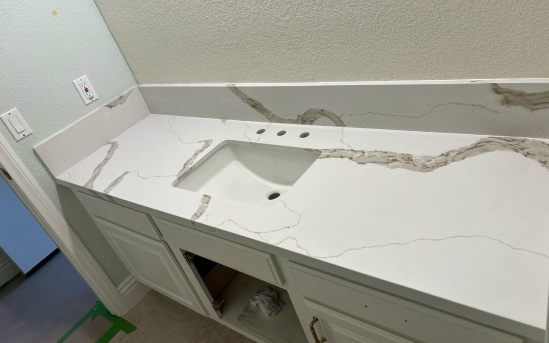 Quartz vanity top, Cliffwood Dr, Simi Valley