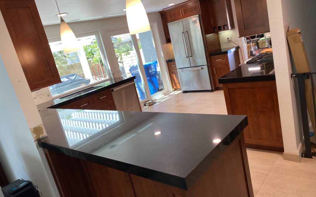Granite kitchen countertop, Tanglewood Ct, Thousand Oaks