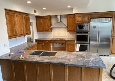 Quartzite kitchen countertop, Bright Star Cir, Thousand Oaks