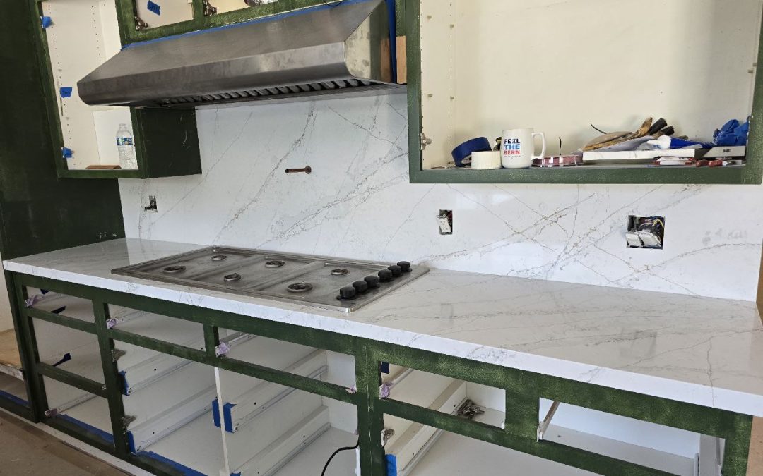 Quartz kitchen countertop, Barbara Dr, Santa Rosa Valley