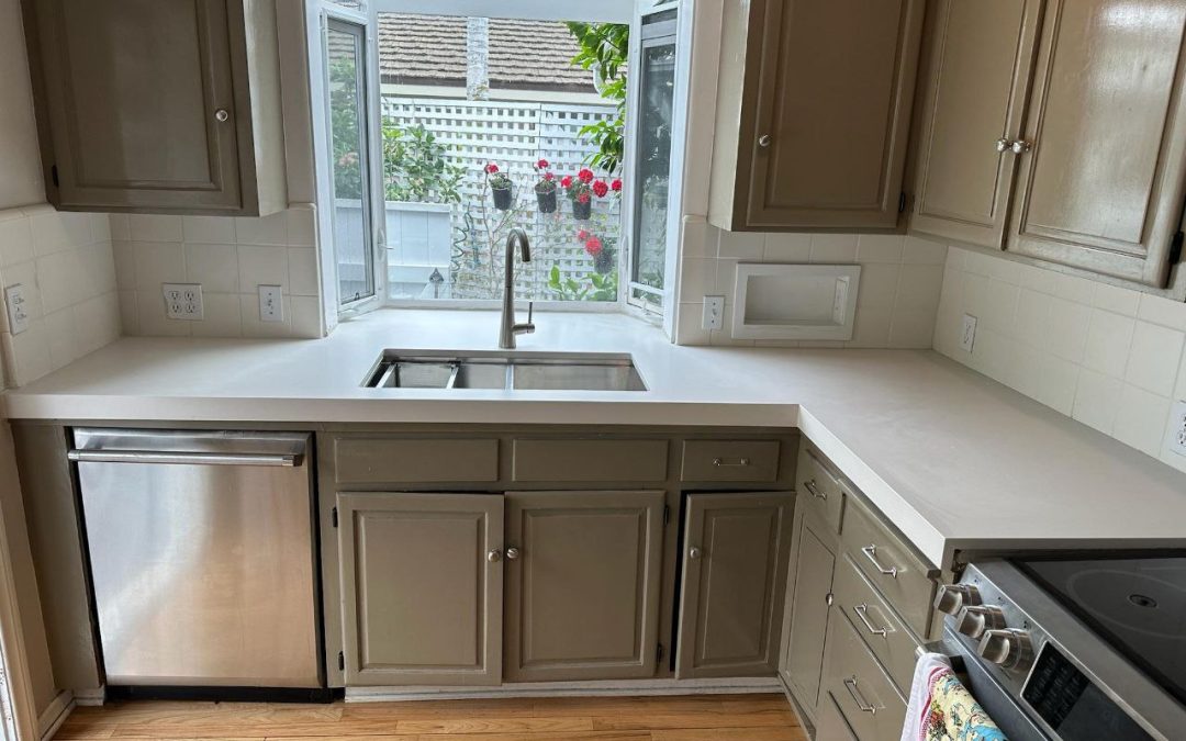 Lapitec kitchen countertop, Midvale Ave, Rancho Park