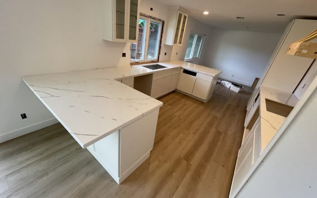 Quartz kitchen countertop, Northland St, Newbury Park