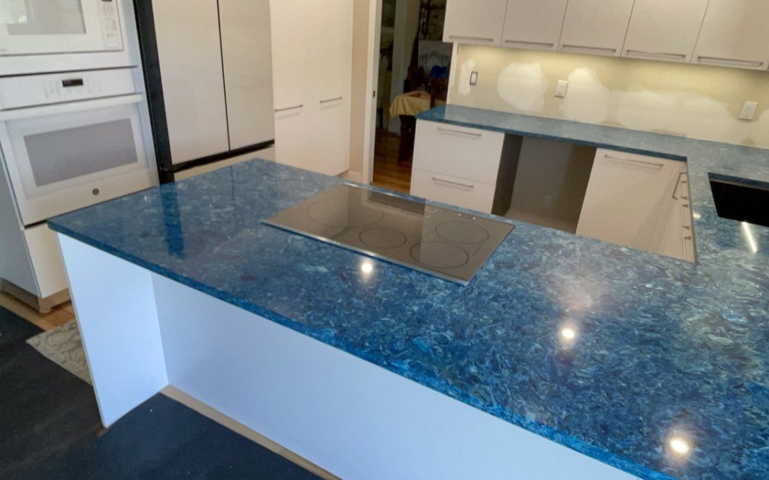 Quartz kitchen countertop, Hiram Ave, Newbury Park