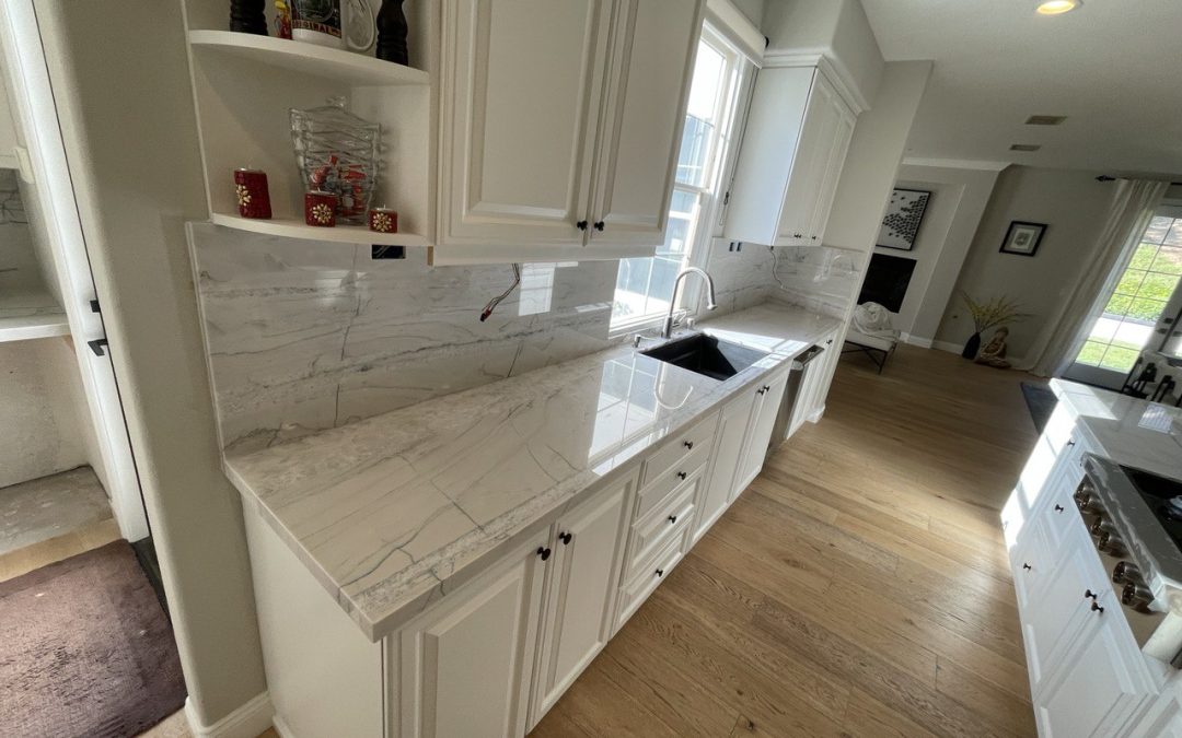 Quartzite kitchen cuntertop, Via Baron, Newbury Park