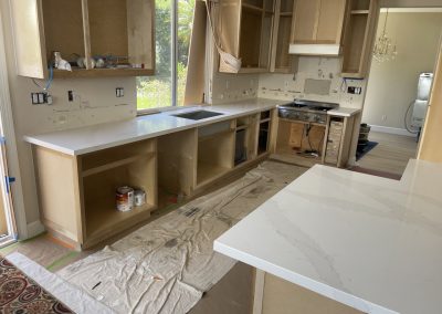 Quartz kitchen countertop, Camino Del Sol, Thousand Oaks