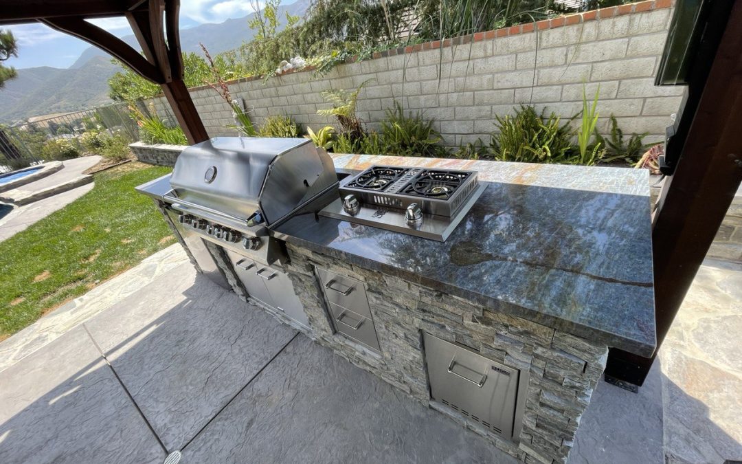 Granite BBQ top, Fernhill Ct, Thousand Oaks