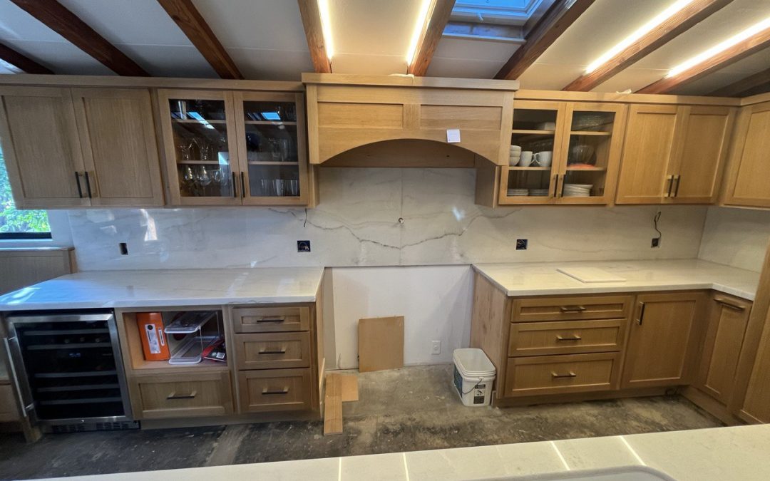 Quartzite kitchen countertop, Capistrano Ave, Canoga Park