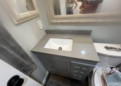 Quartz vanity top, Denise St, Thousand Oaks