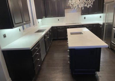 Quartz kitchen countertop, Baybrook Ct, Lake Sherwood – 2