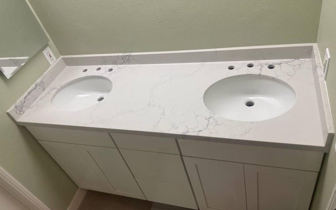 Quartz vanity top, Lynnmere Dr, Thousand Oaks