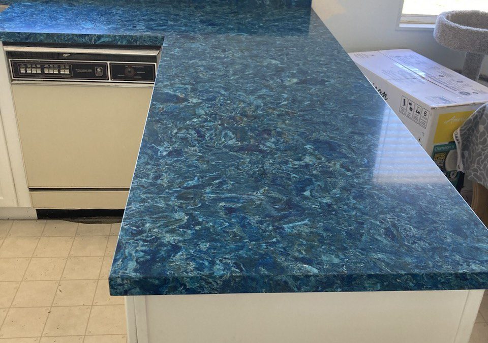 Quartz kitchen countertop, Hamlin Ave, Simi Valley
