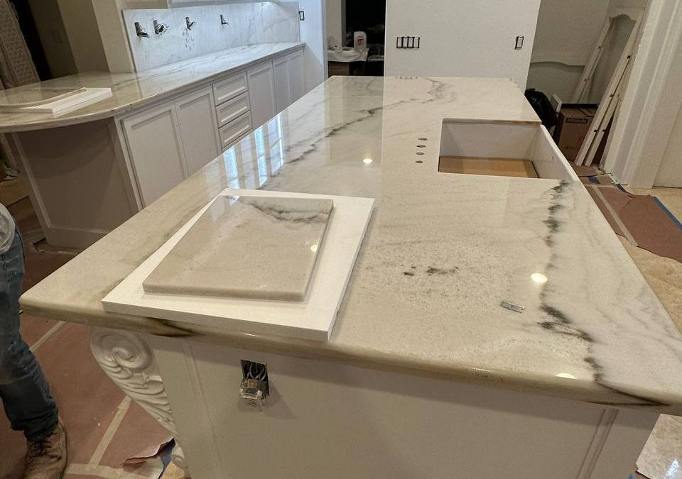 Quartzite kitchen countertop, Avenida De Autlan, Camarillo