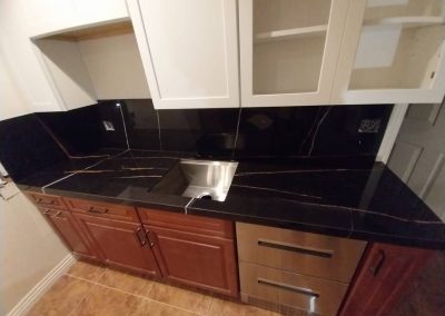 Porcelain kitchen countertop, Blue Ridge Ct, Moorpark