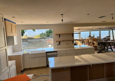 Quartzite kitchen countertop, Calle Montilla, Santa Barbara